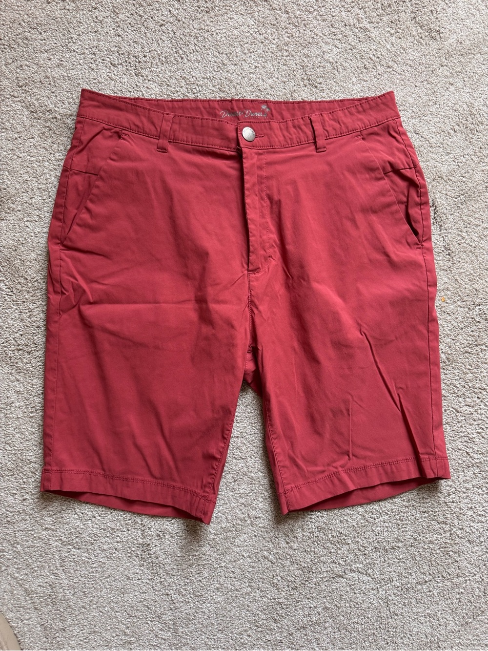 Desert Dunes soft red shorts 34